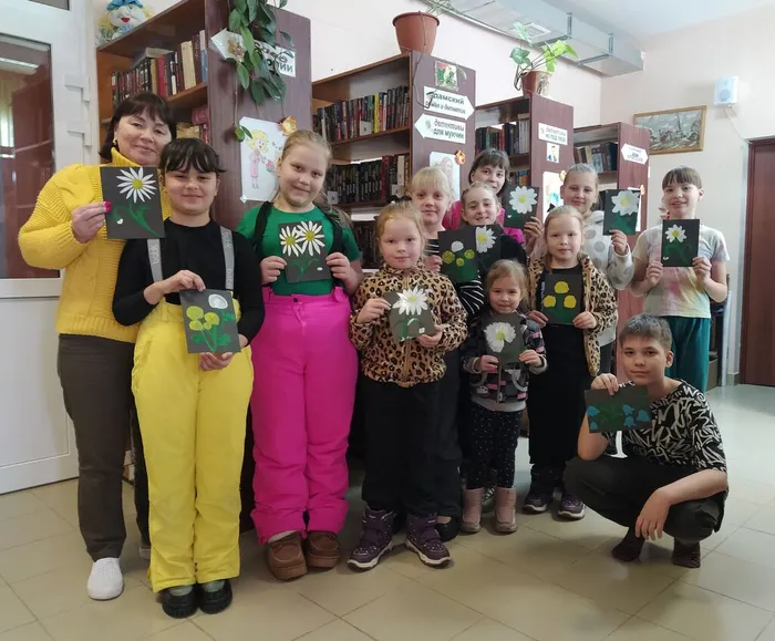 встреча участников детского творческого кружка «Фантазия»