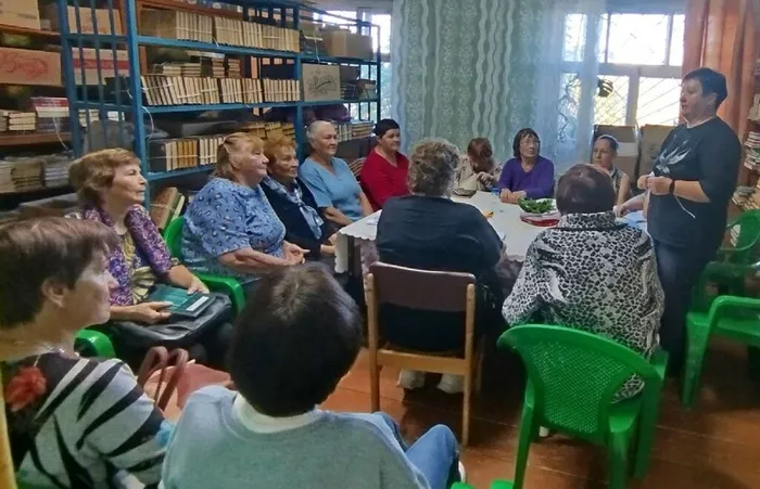 Встреча рукодельниц в Зюкайской библиотеке