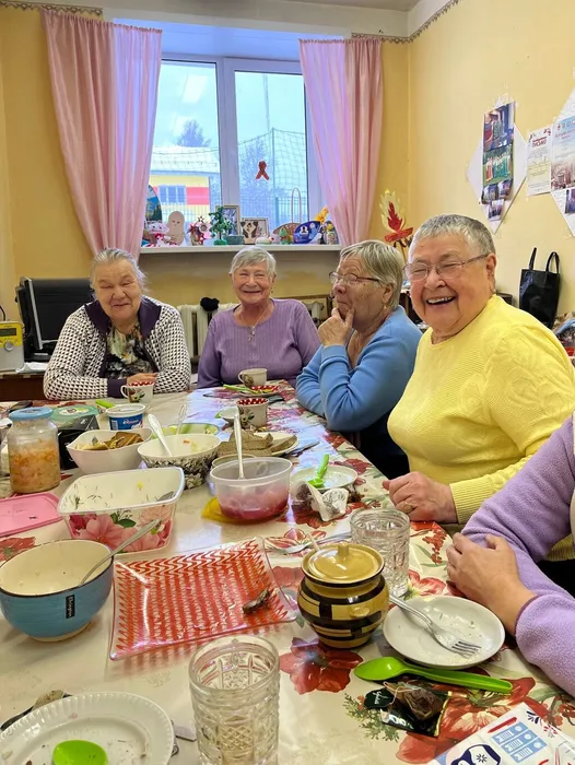 Рождественские посиделки для старшего поколения