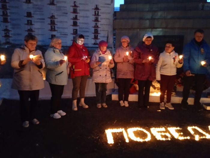 Свеча памяти в Соколово